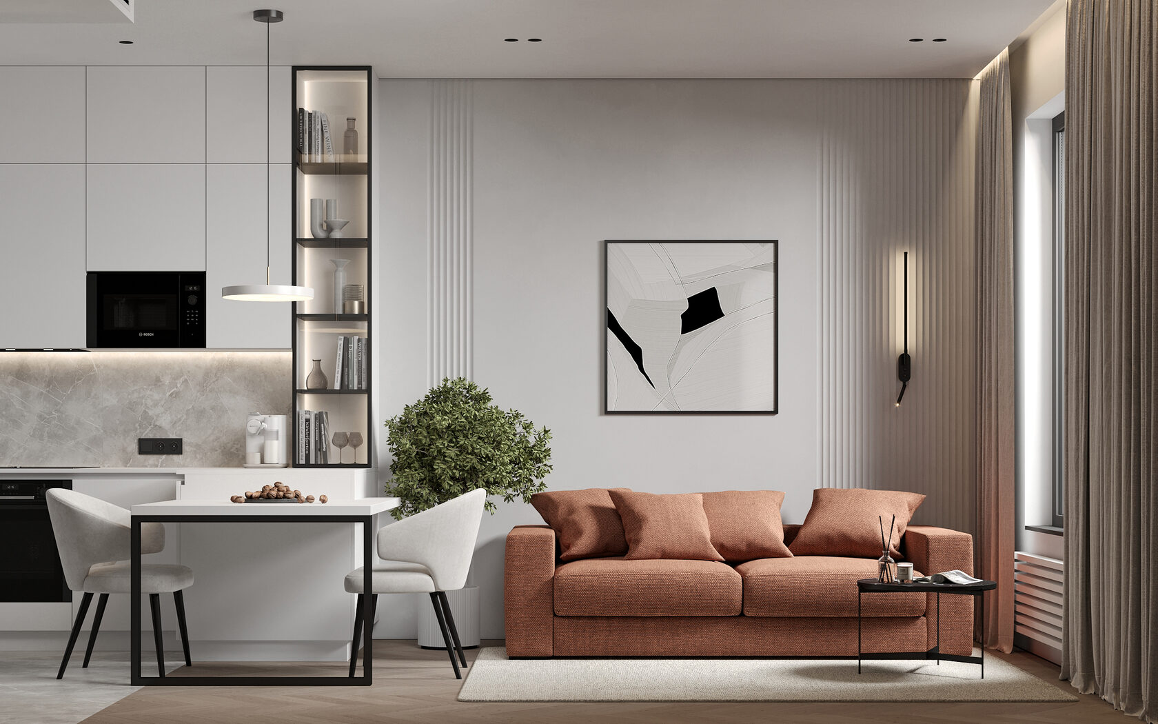 Кухня с краской Ceramica ITALICA